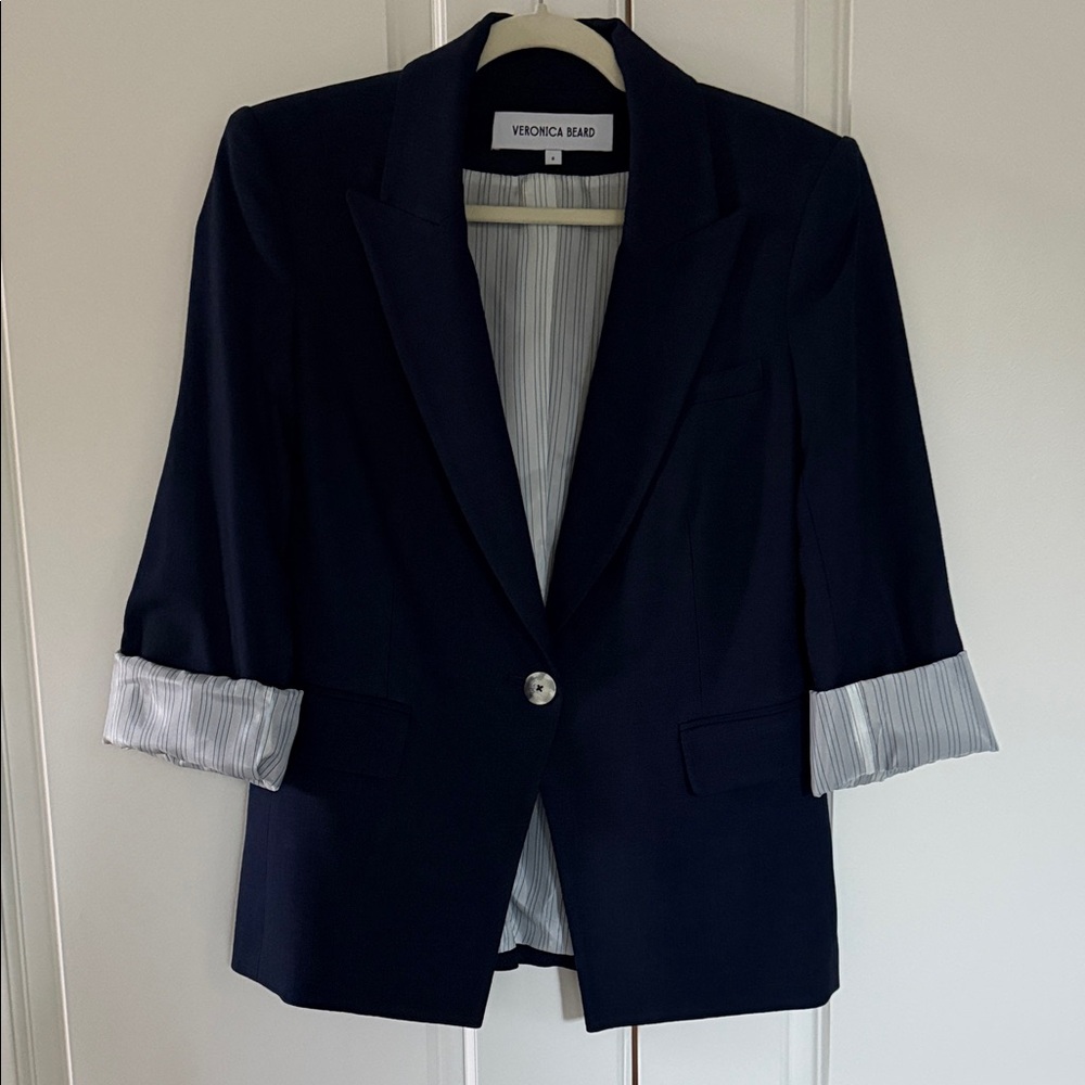 Veronica Beard Navy Blazer